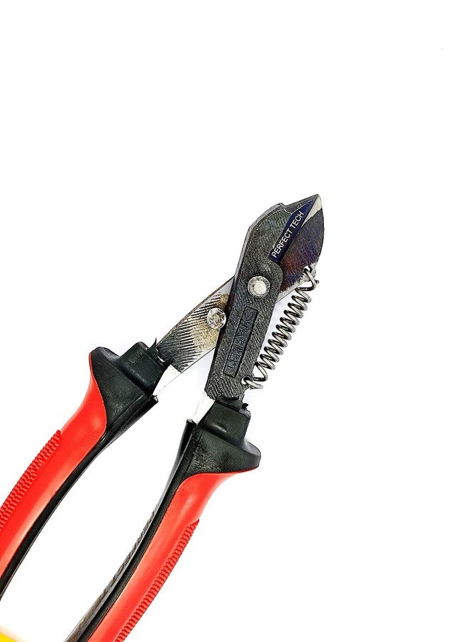 PERFECT TECH Cutter Plier 8 Inch | Jewellery Making Tool Cutter Plier | Wire Cutter Plier Set | Professional & Home Use Multipurpose | Wire & Plastic Cutting Repair Model Making & Hobby | Tin Cutter Snip Heavy Duty With Double Colours Rubber Sleeves (KATIYA) - Image 2